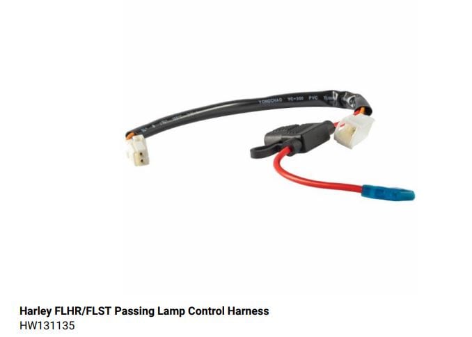 Featured image for “HOGWORKZ Harley FLHR/FLST Passing Lamp Control Harness”